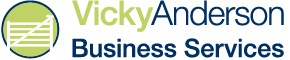 Business logo for Vicky Anderson Business Services,
